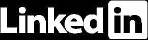 Linkedin Logo Blanco