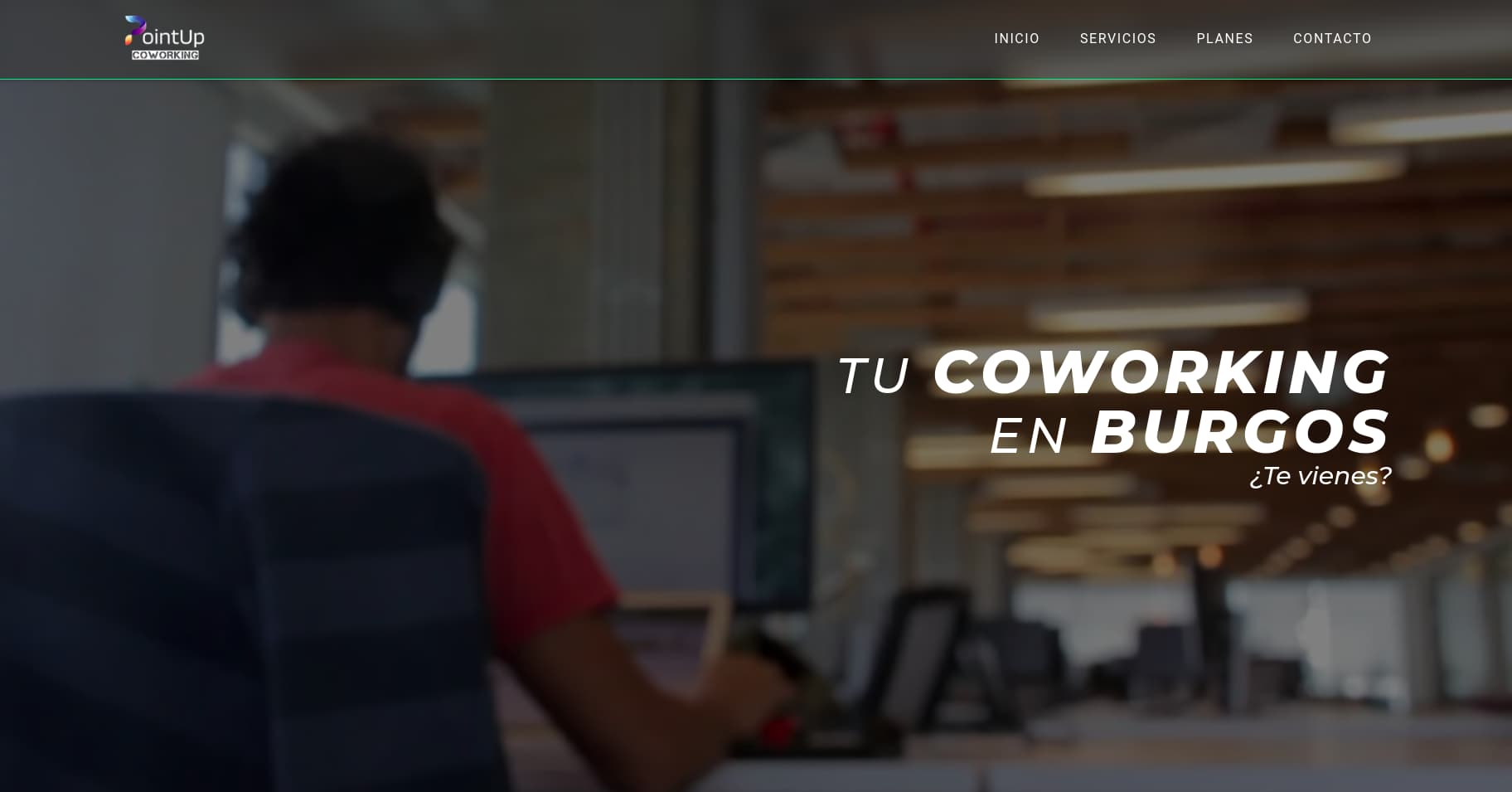 Pantallazo de PointUp Coworking